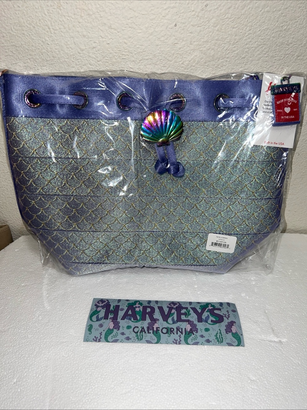 Harveys Iridescent  Mermaid Parkhopper with sticker